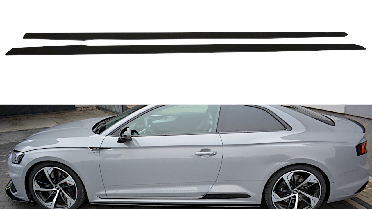 Audi RS5 F5 Coupe 2017- Racing sidokjol